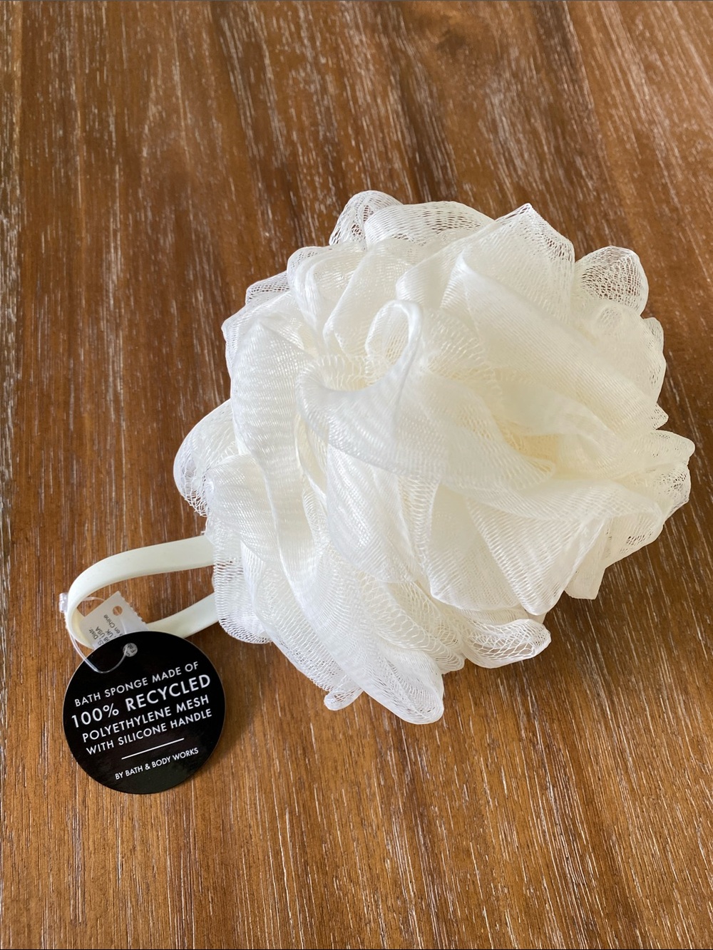 Bath & Body Works White Lufa